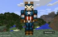 Players can play as a superhero Llama with this skin (Image via minecraftskins.com)